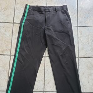 Van Huesen Black Dress Pants 33 x 32